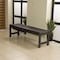 Highwood Usa 5ft Lehigh Picnic Bench Outdoor Furniture for Patio, Backyard, Garden AD-BENN1-ACE - alternate 3
